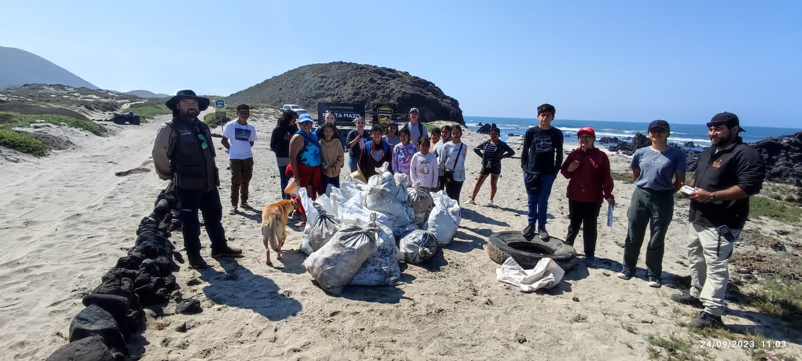 Se unen para liberar de plástico las costas de San Quintín
